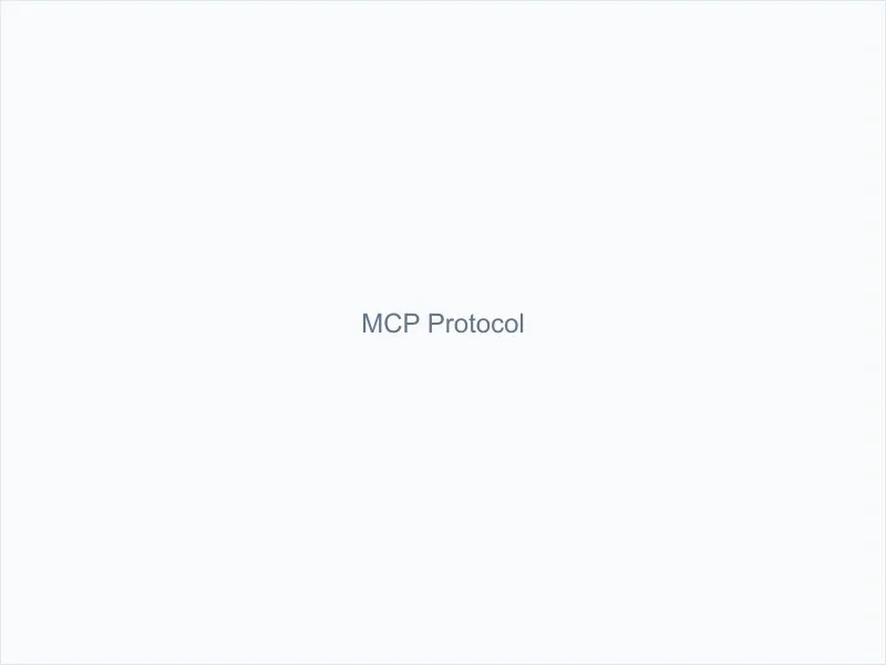 MCP protocol architecture diagram
